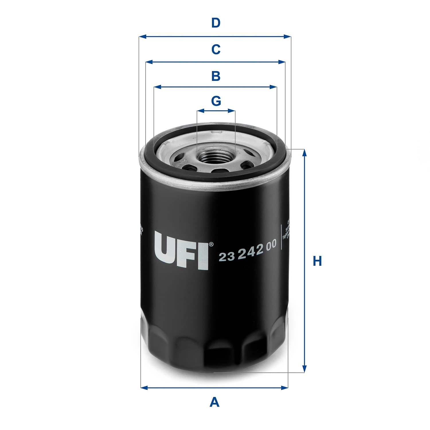 UFI Olejový filter 2324200 1