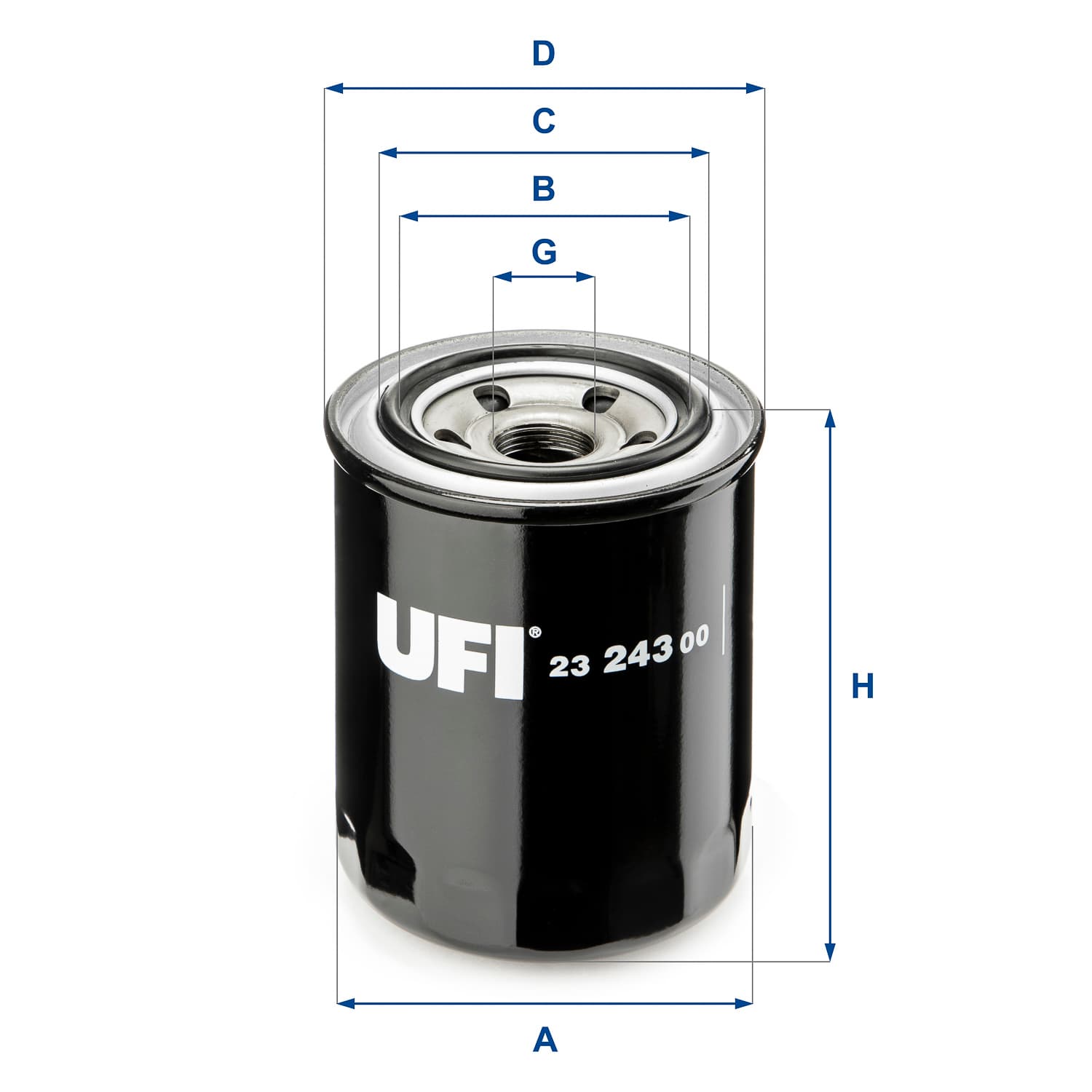 UFI Olejový filter 2324300 1