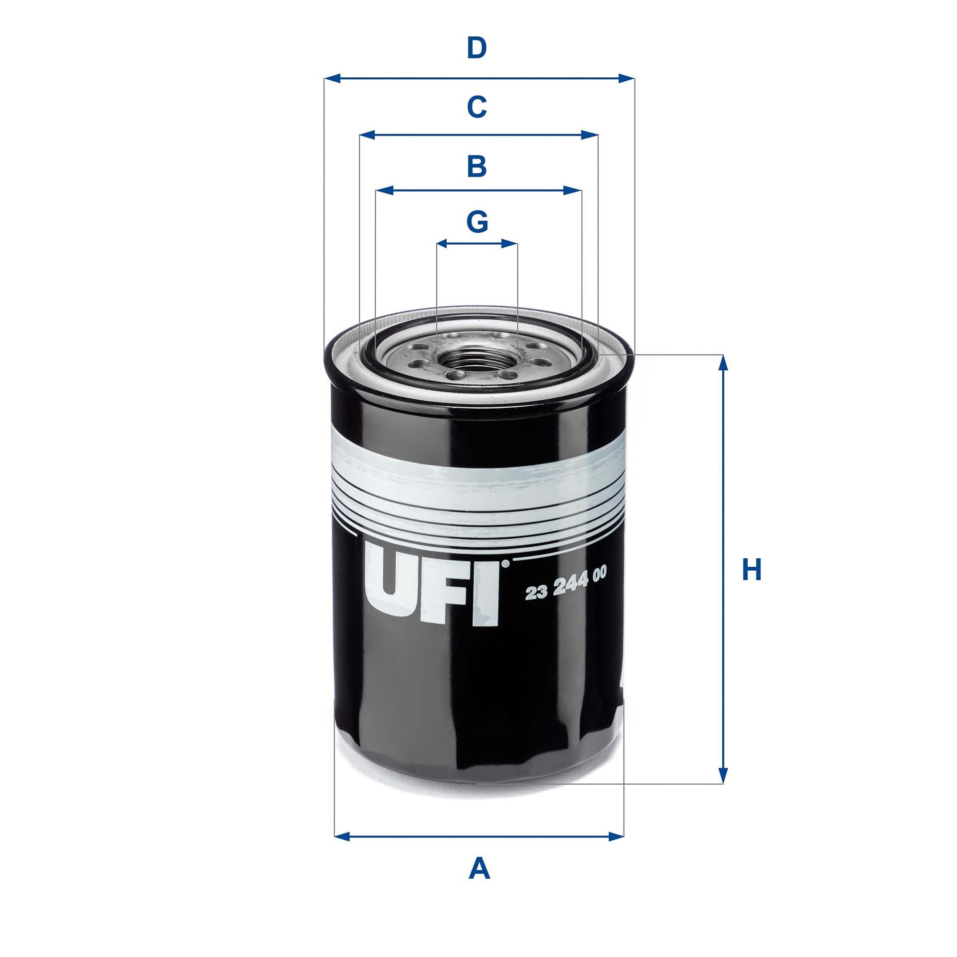 UFI Olejový filter 2324400 1