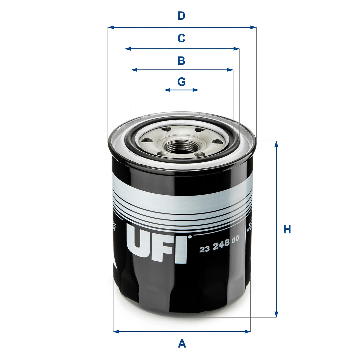 UFI Olejový filter 2324800 1