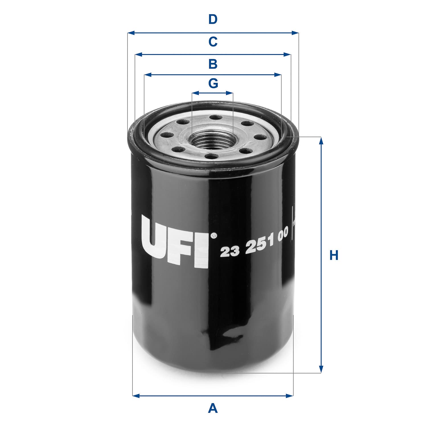 UFI Olejový filter 2325100 1