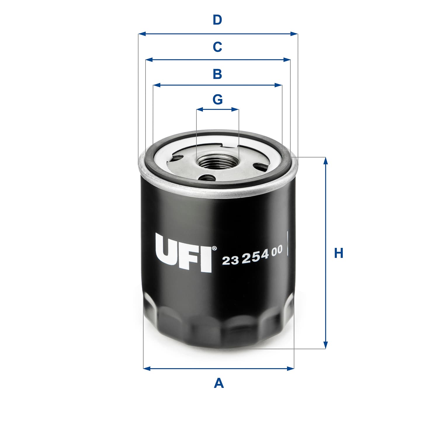 UFI Olejový filter 2325400 1