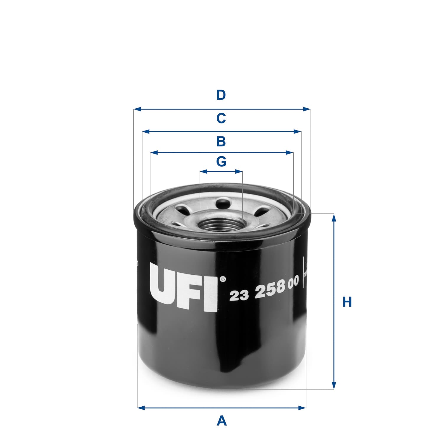 UFI Olejový filter 2325800 1