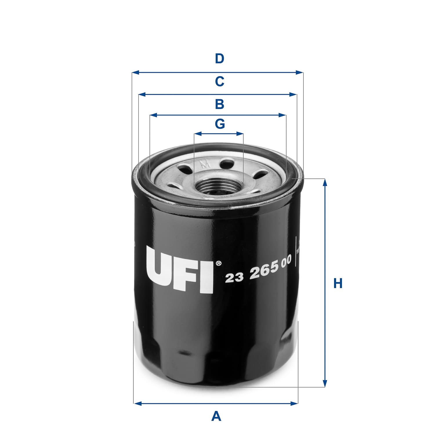 UFI Olejový filter 2326500 1