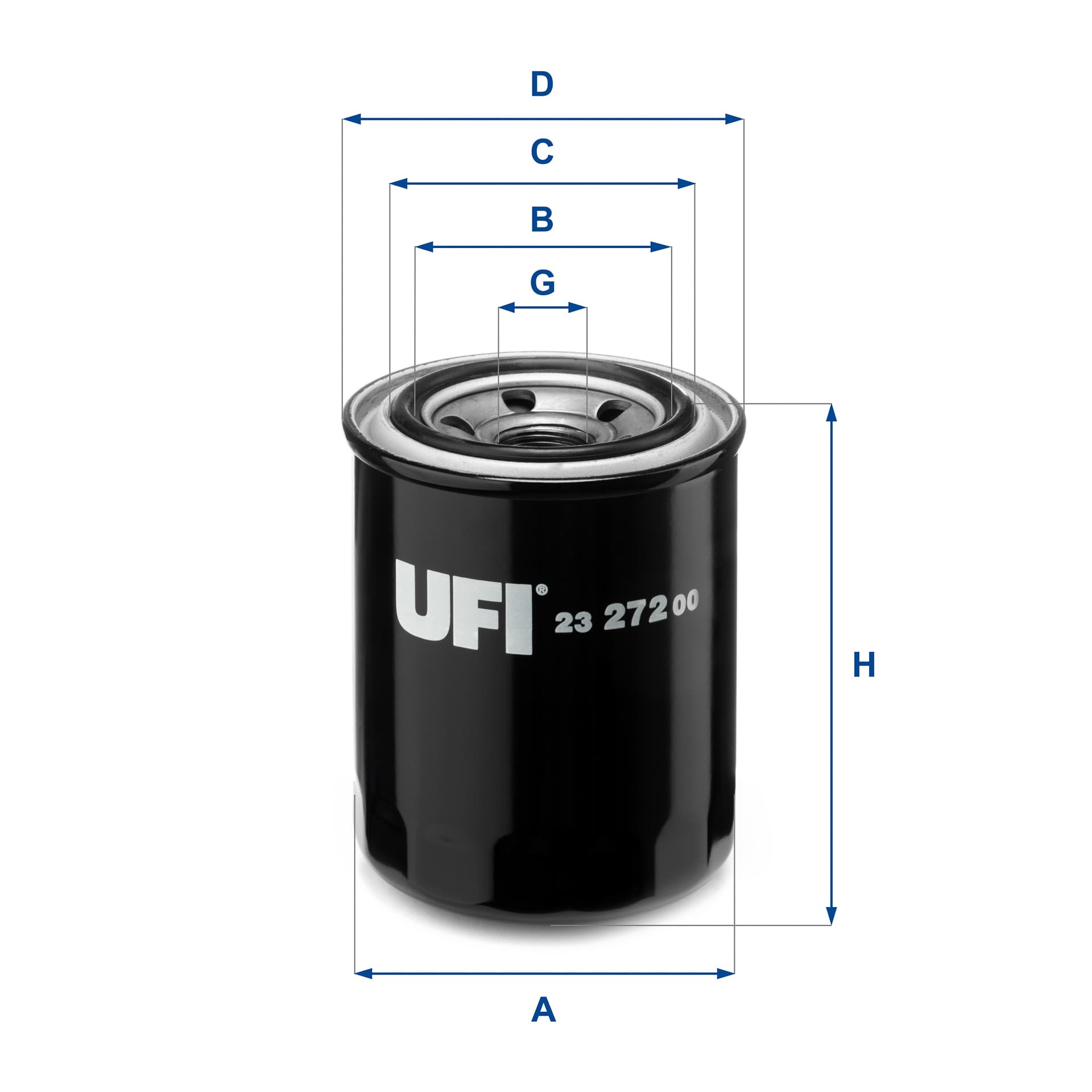 UFI Olejový filter 2327200 1