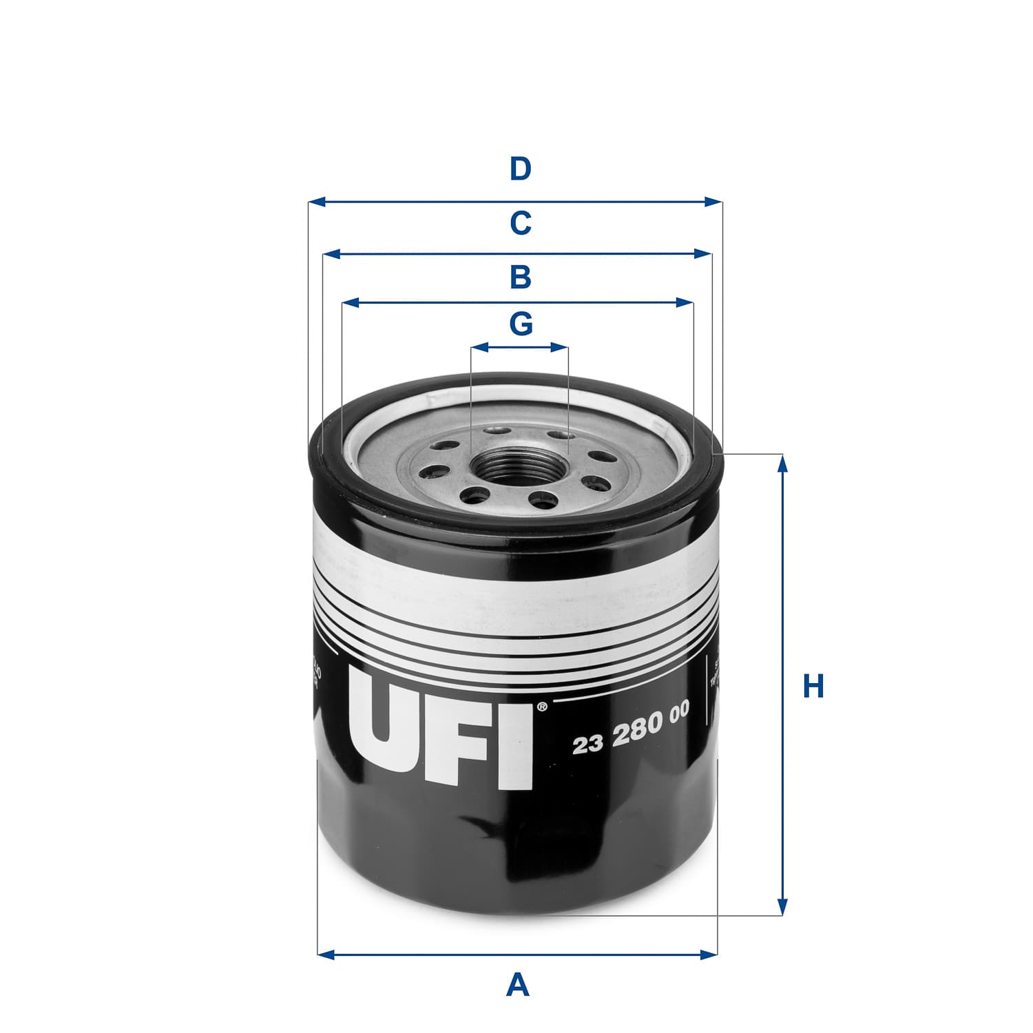 UFI Olejový filter 2328000 1