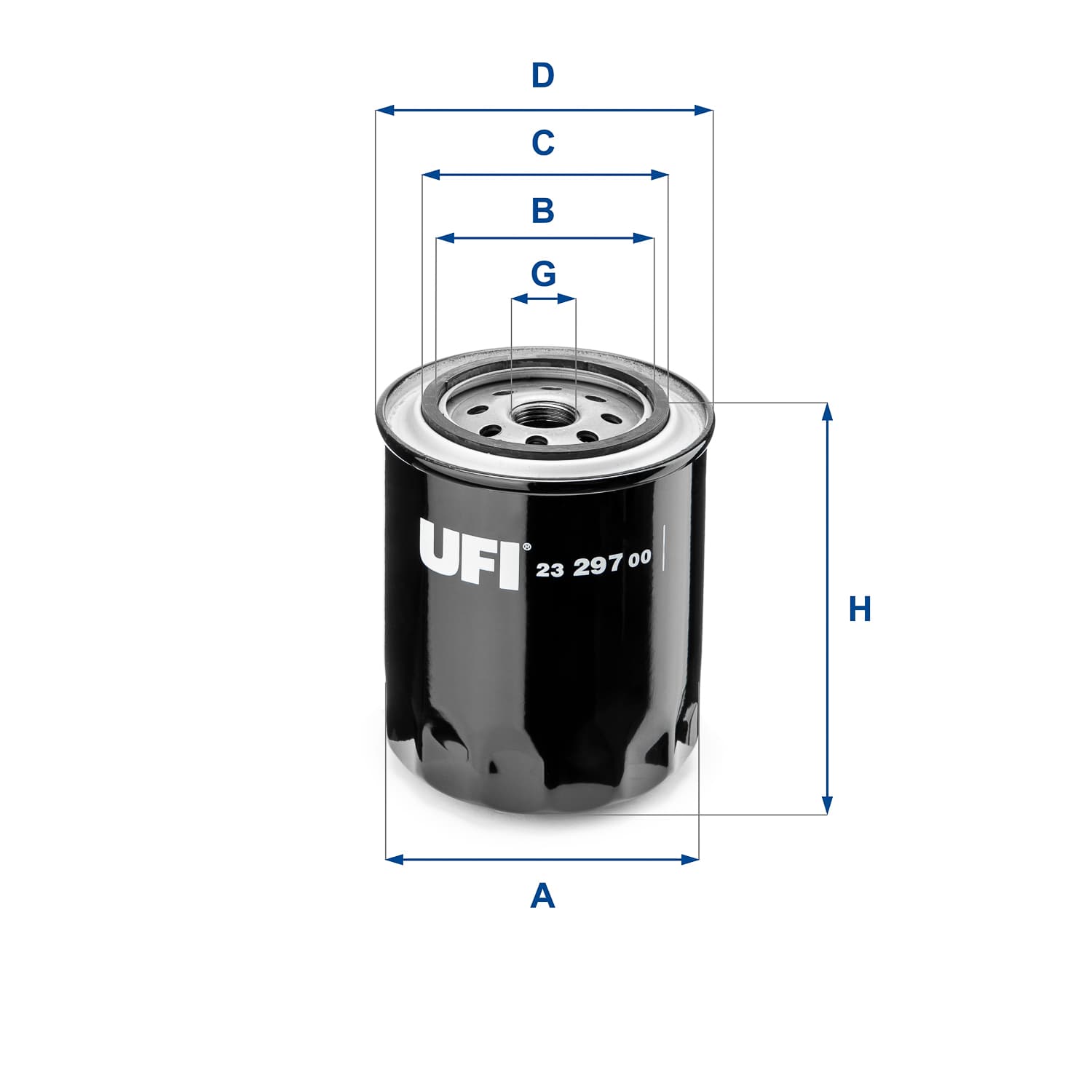 UFI Olejový filter 2329700 1