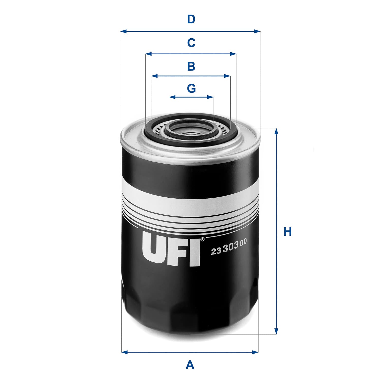 UFI Olejový filter 2330300 1