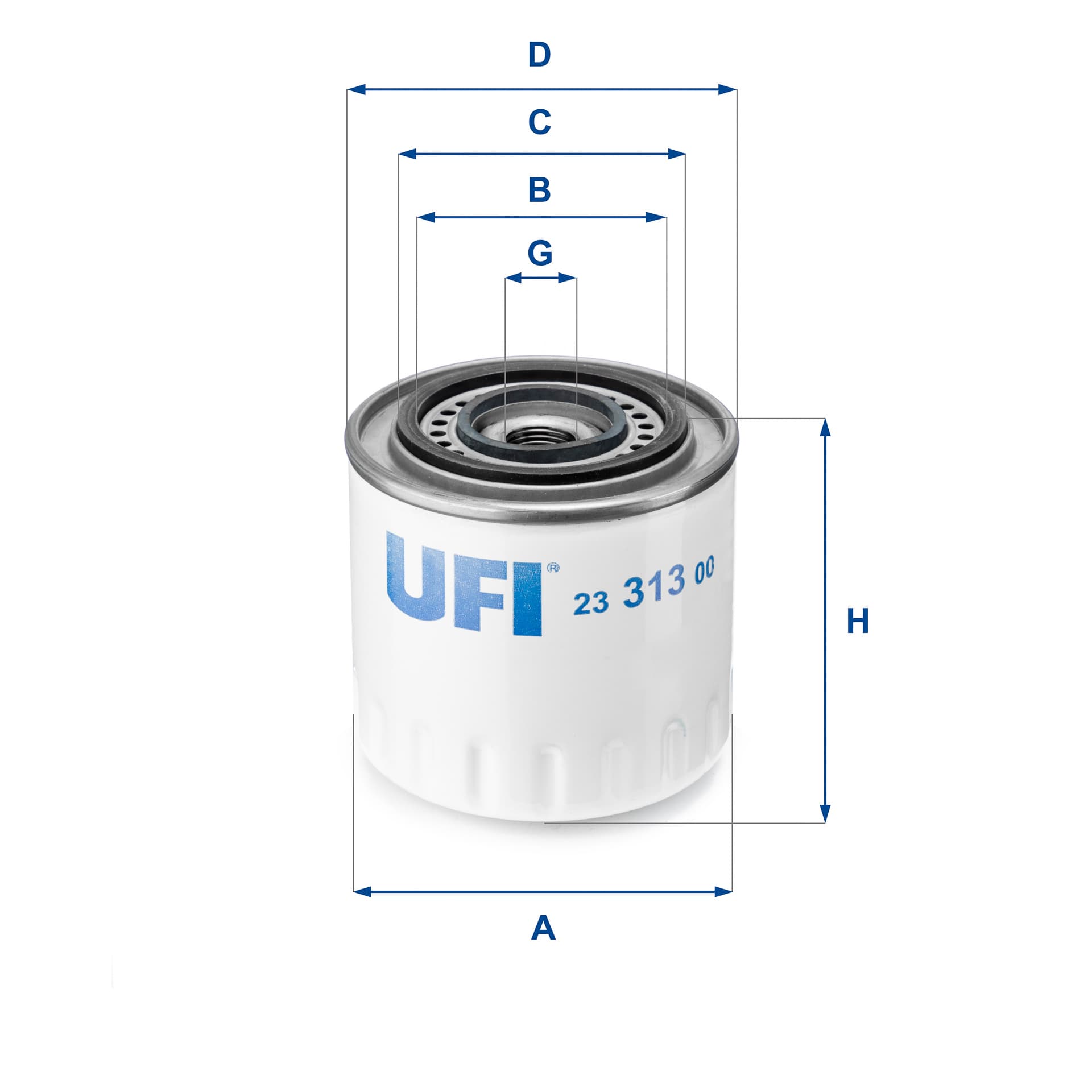 UFI Olejový filter 2331300 1