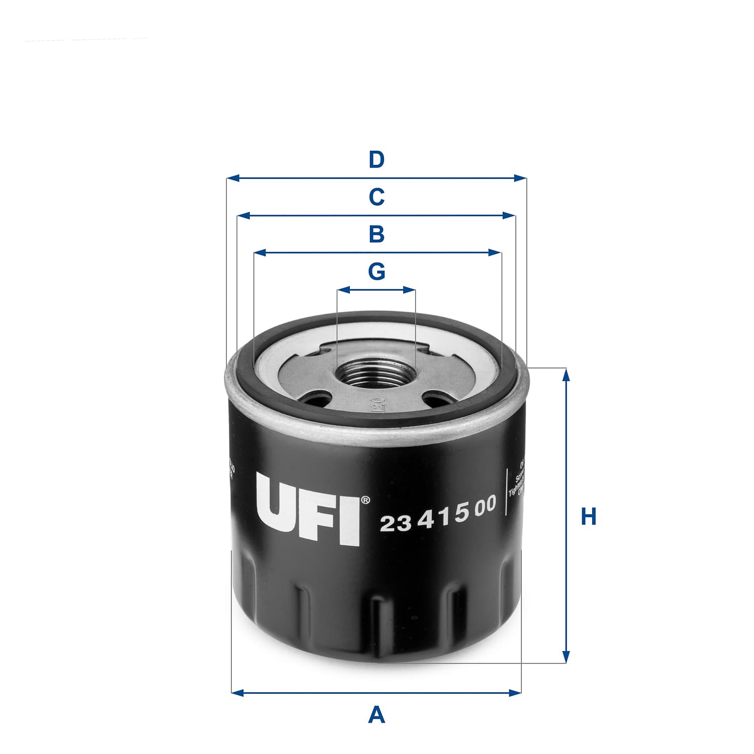 UFI Olejový filter 2341500 1