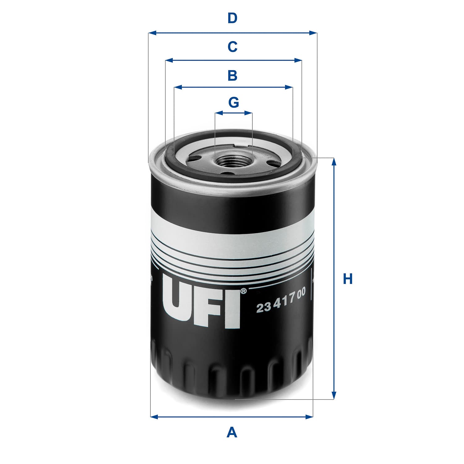 UFI Olejový filter 2341700 1
