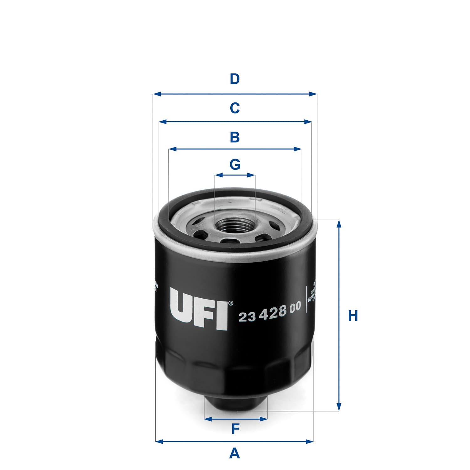 UFI Olejový filter 2342800 1