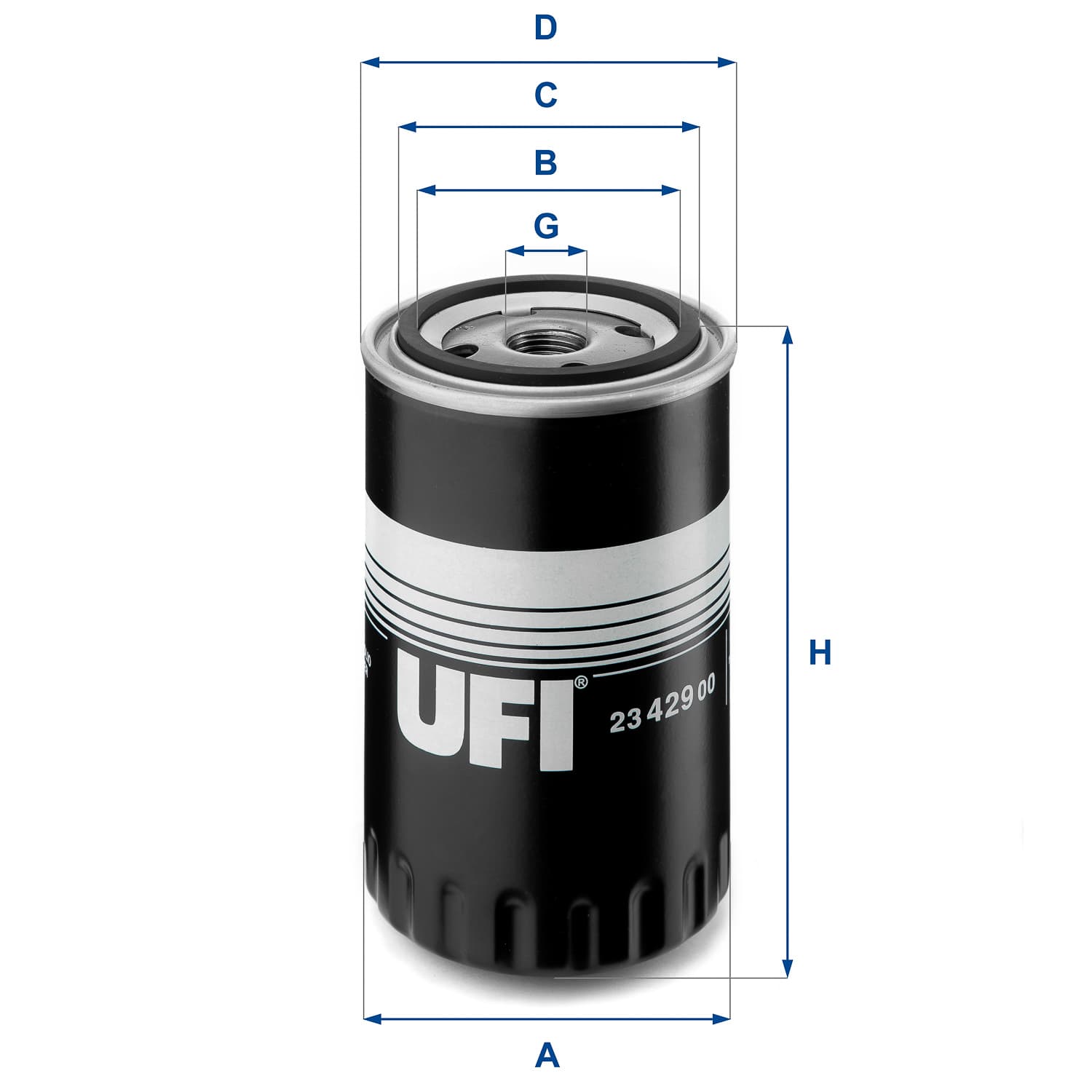 UFI Olejový filter 2342900 1