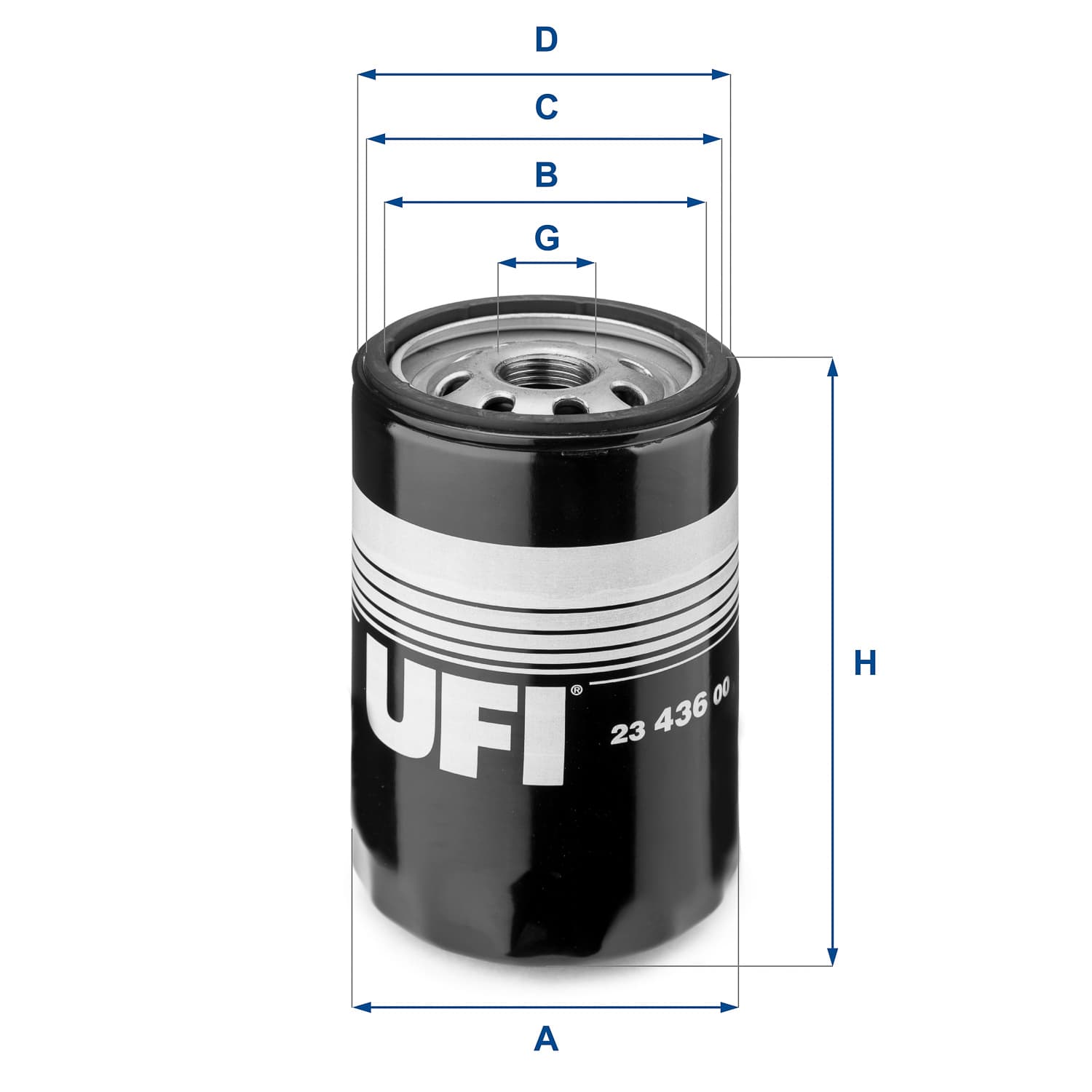 UFI Olejový filter 2343600 1