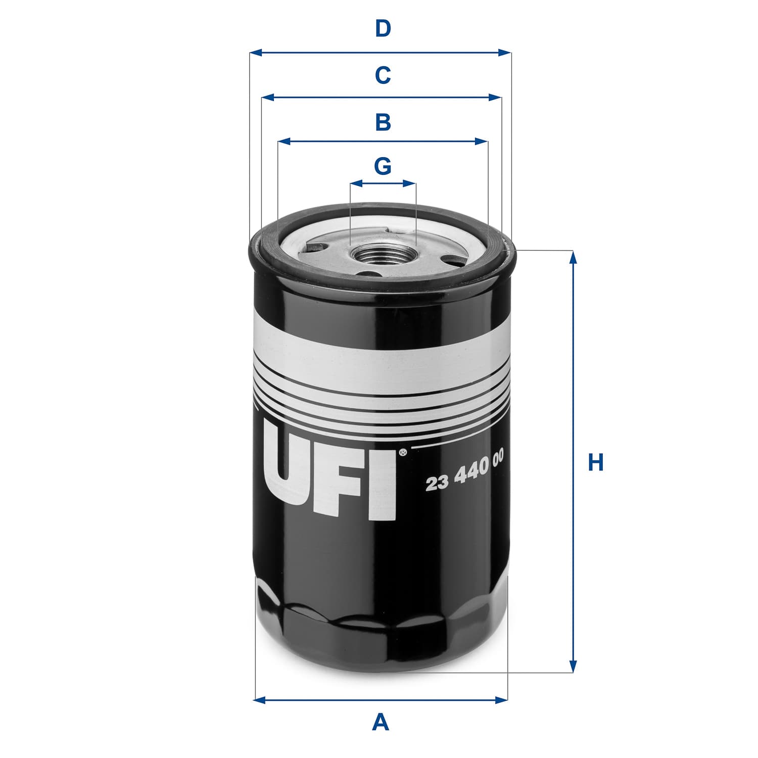 UFI Olejový filter 2344000 1