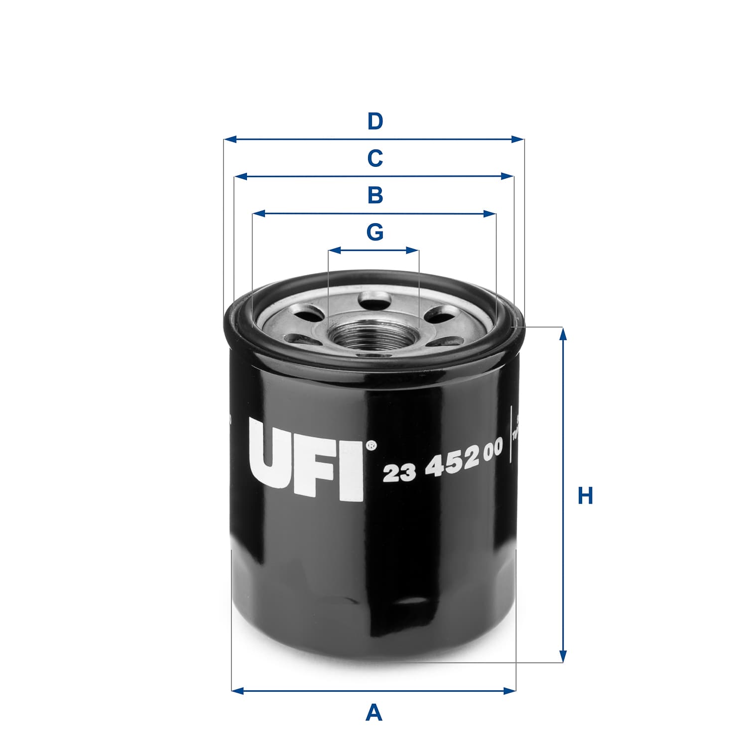 UFI Olejový filter 2345200 1
