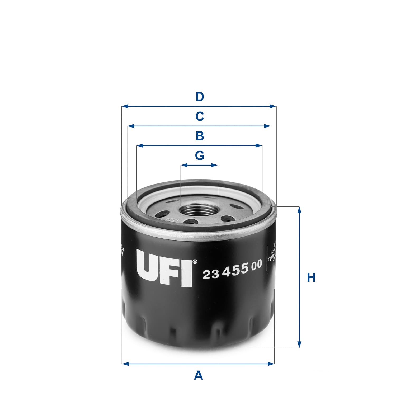 UFI Olejový filter 2345500 1