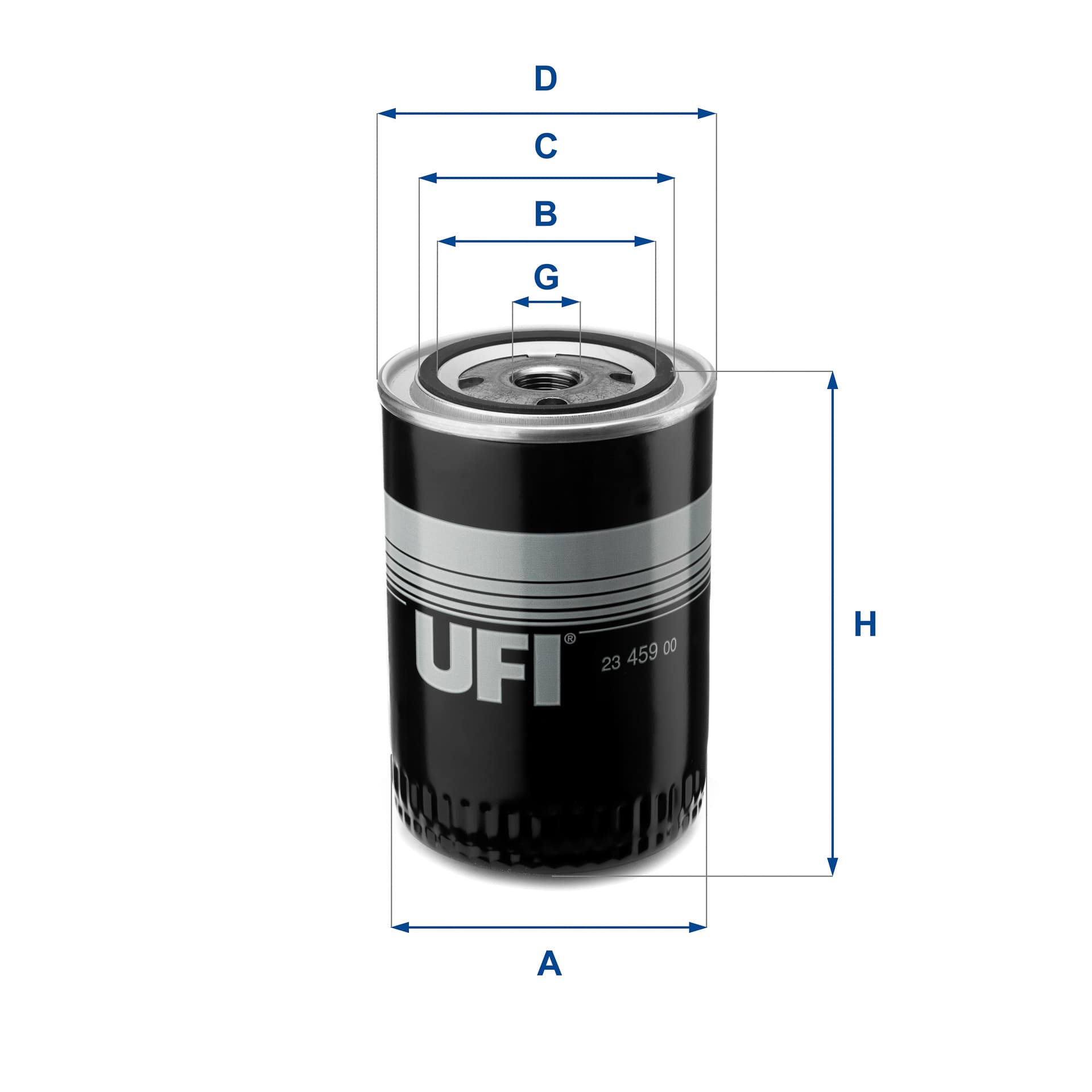 UFI Olejový filter 2345900 1