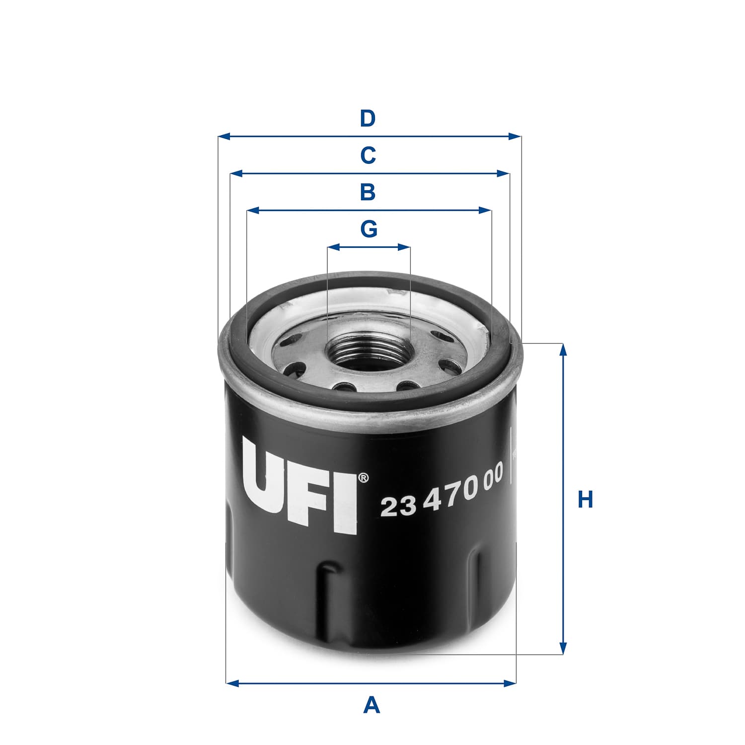 UFI Olejový filter 2347000 1