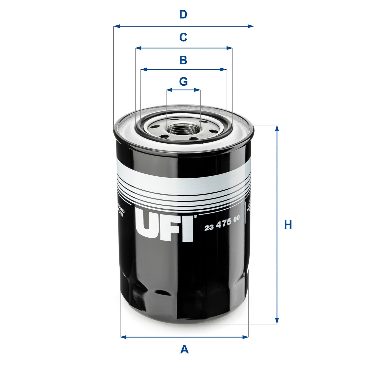 UFI Olejový filter 2347500 1