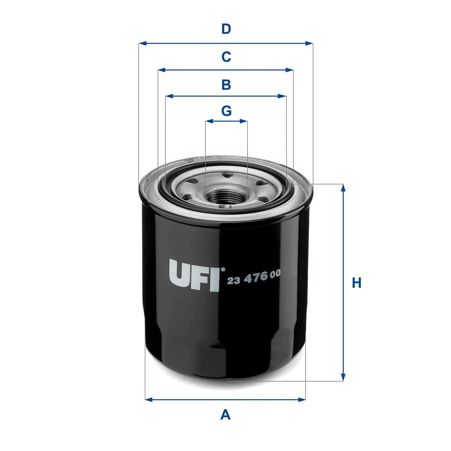 UFI Olejový filter 2347600 1