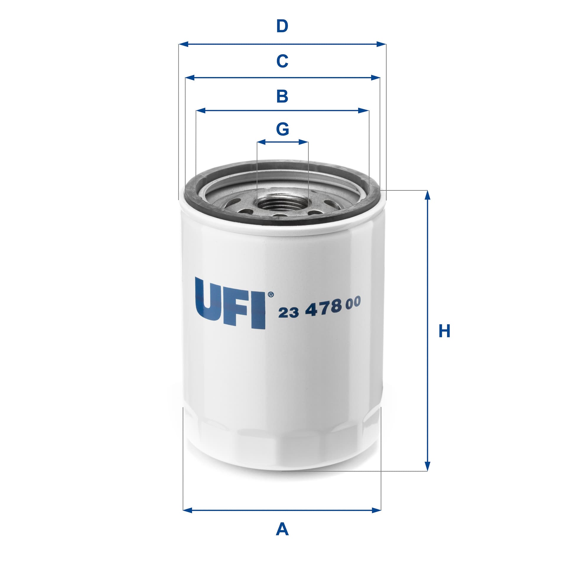 UFI Olejový filter 2347800 1