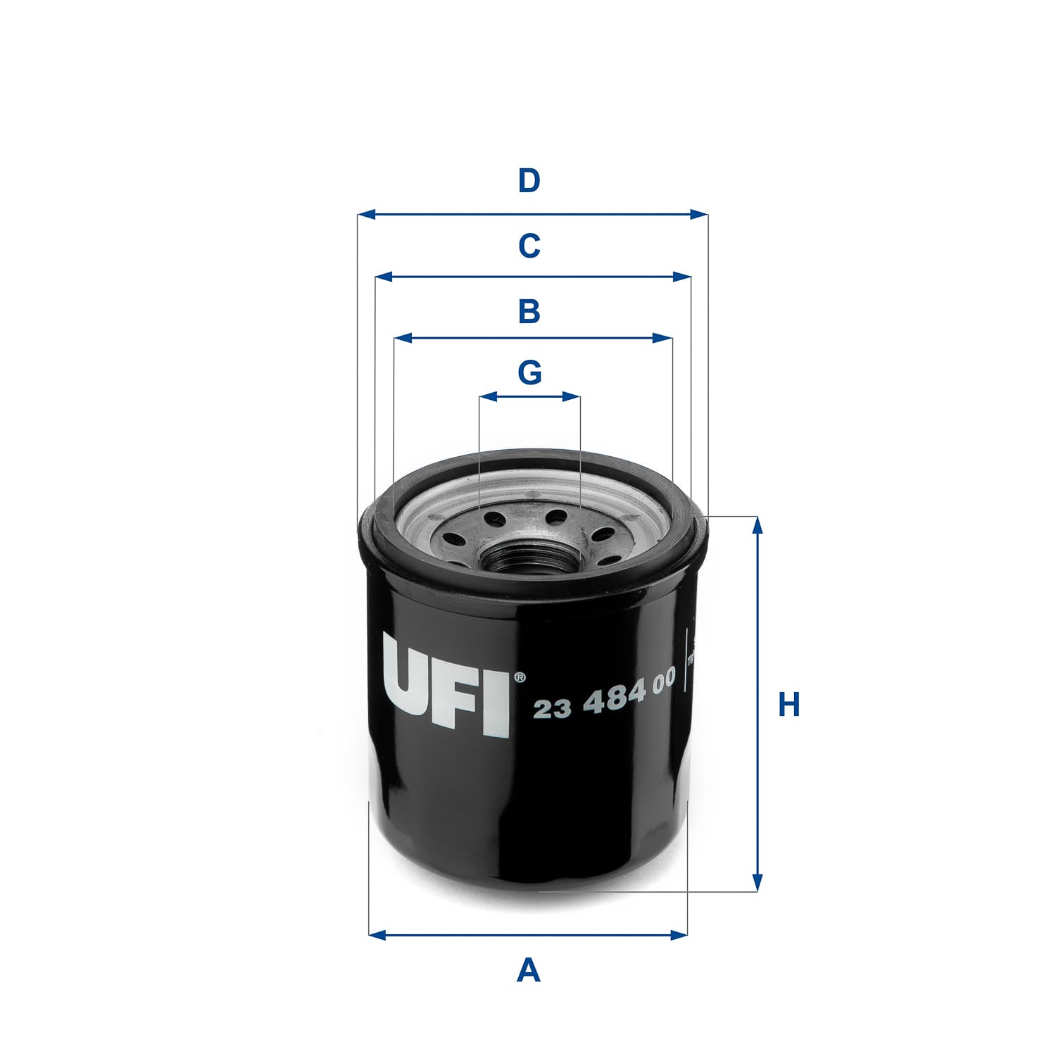 UFI Olejový filter 2348400 1