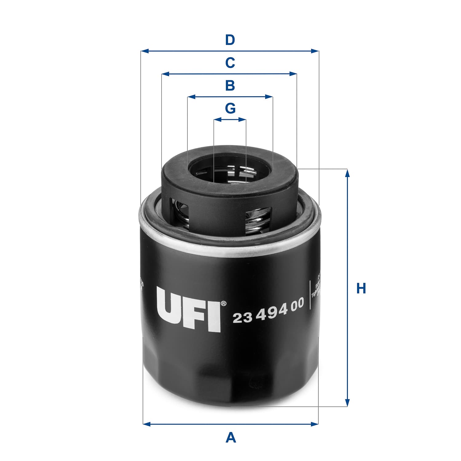 UFI Olejový filter 2349400 1