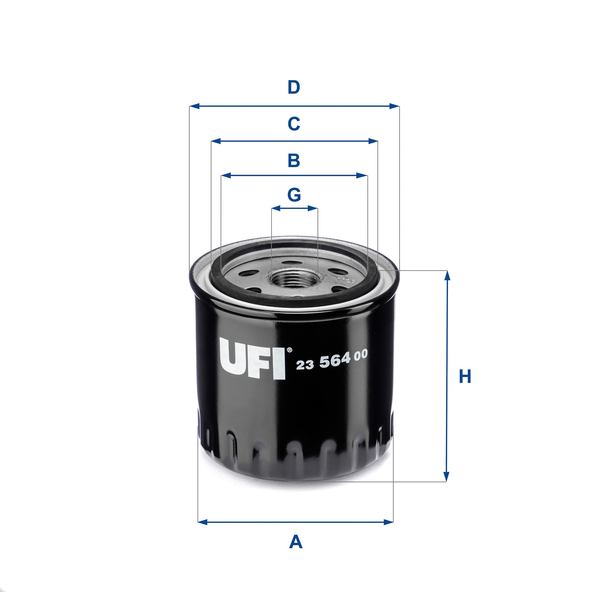 UFI Olejový filter 2356400 1