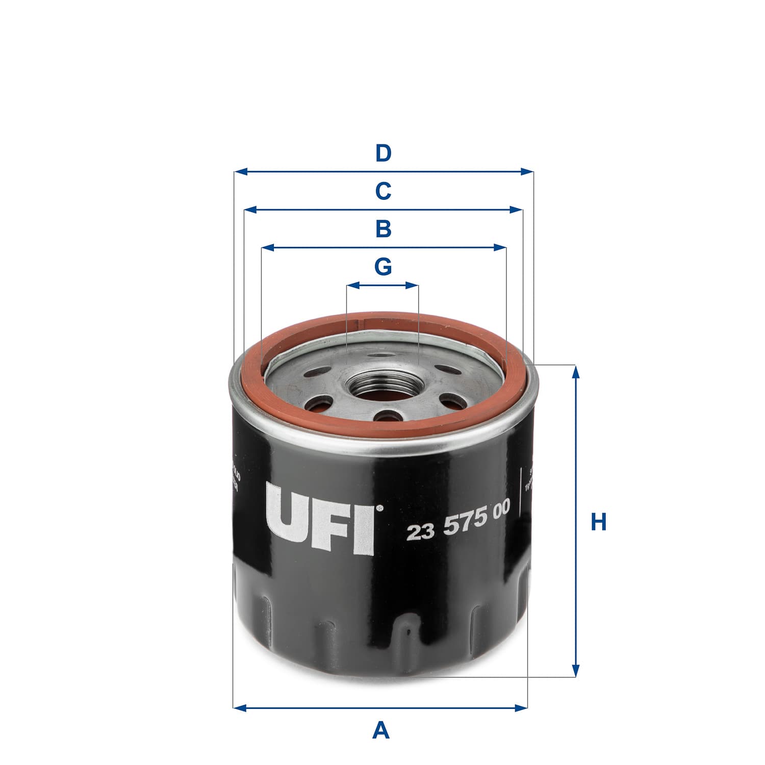 UFI Olejový filter 2357500 1