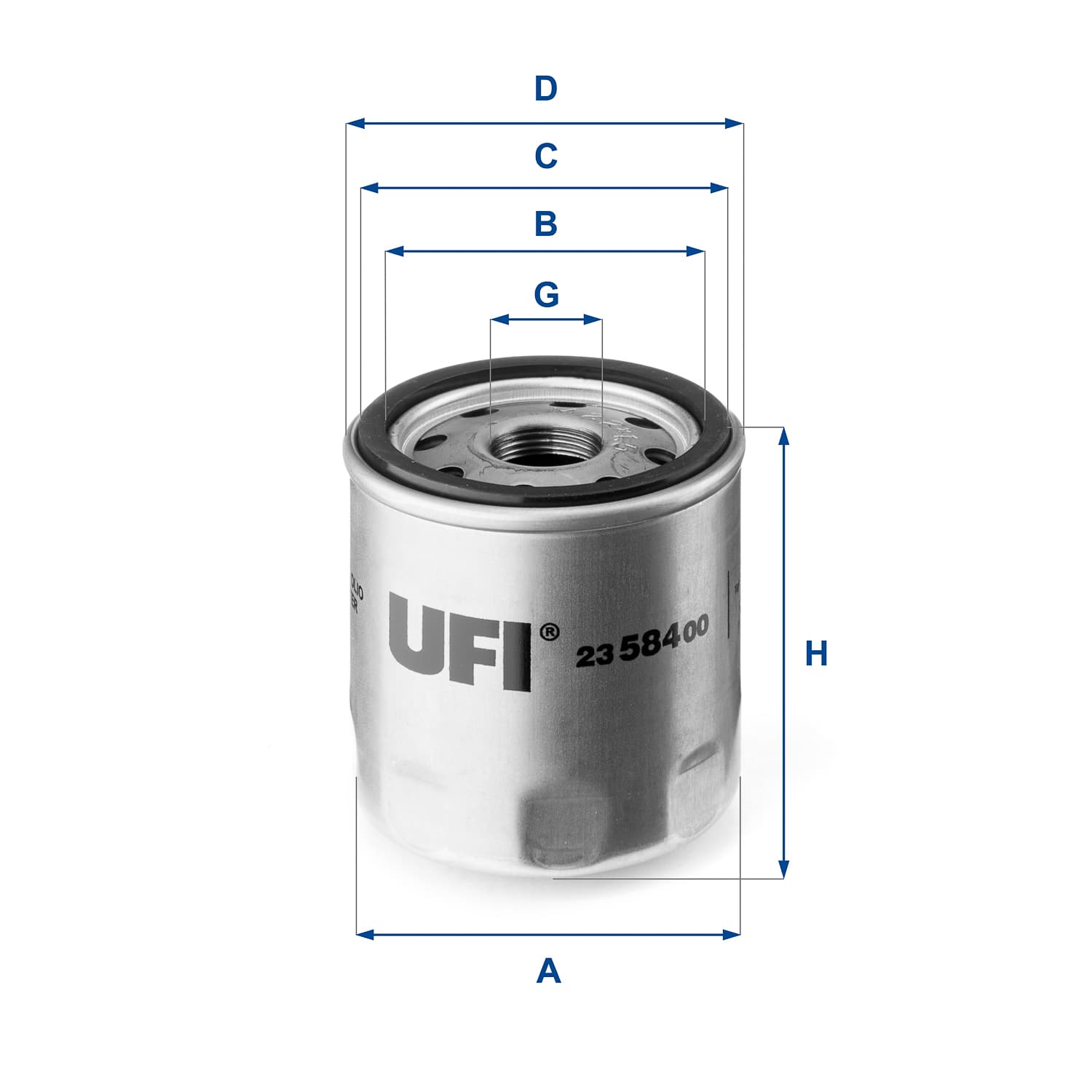 UFI Olejový filter 2358400 1