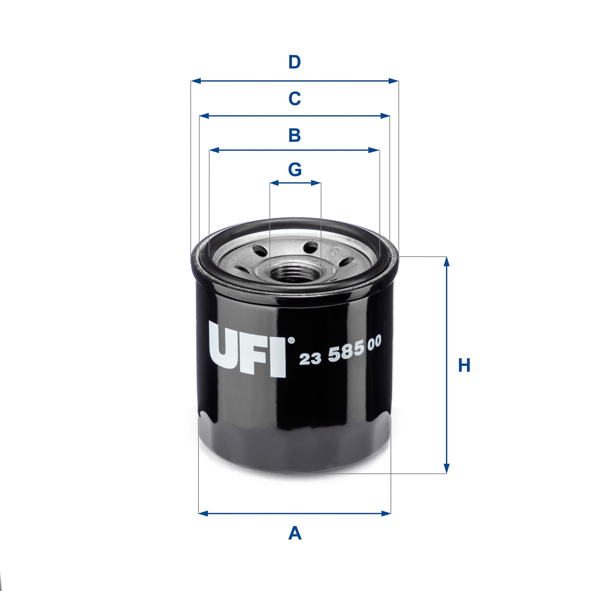 UFI Olejový filter 2358500 1