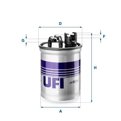 UFI Palivový filter 2400300 1