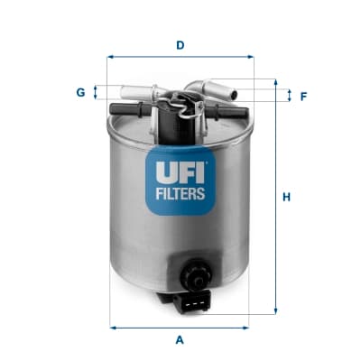 UFI Palivový filter 2402501 1