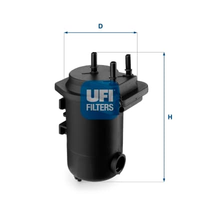 UFI Palivový filter 2405100 1
