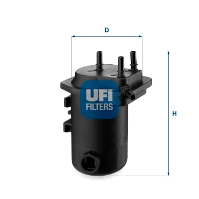 UFI Palivový filter 2409800 1