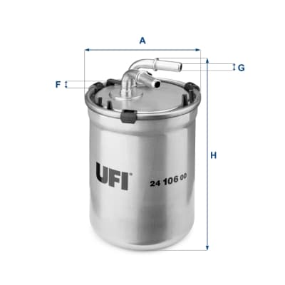 UFI Palivový filter 2410600 1