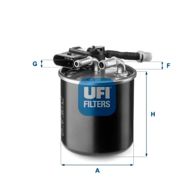 UFI Palivový filter 2415100 1