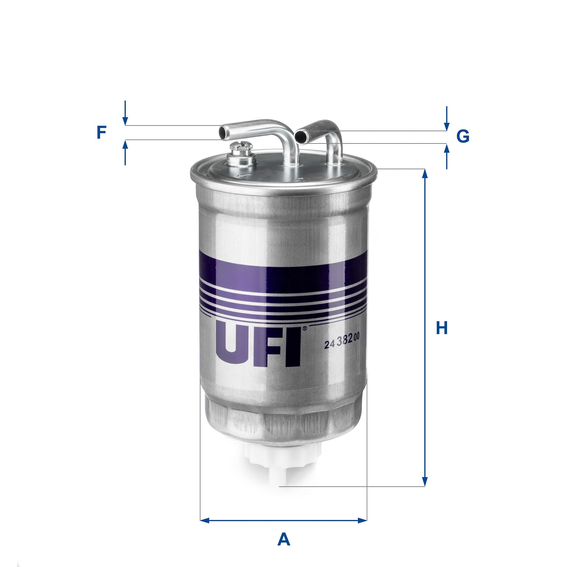 UFI Palivový filter 2438200 1
