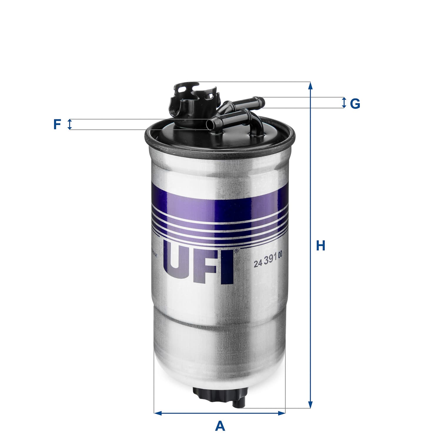 UFI Palivový filter 2439100 1