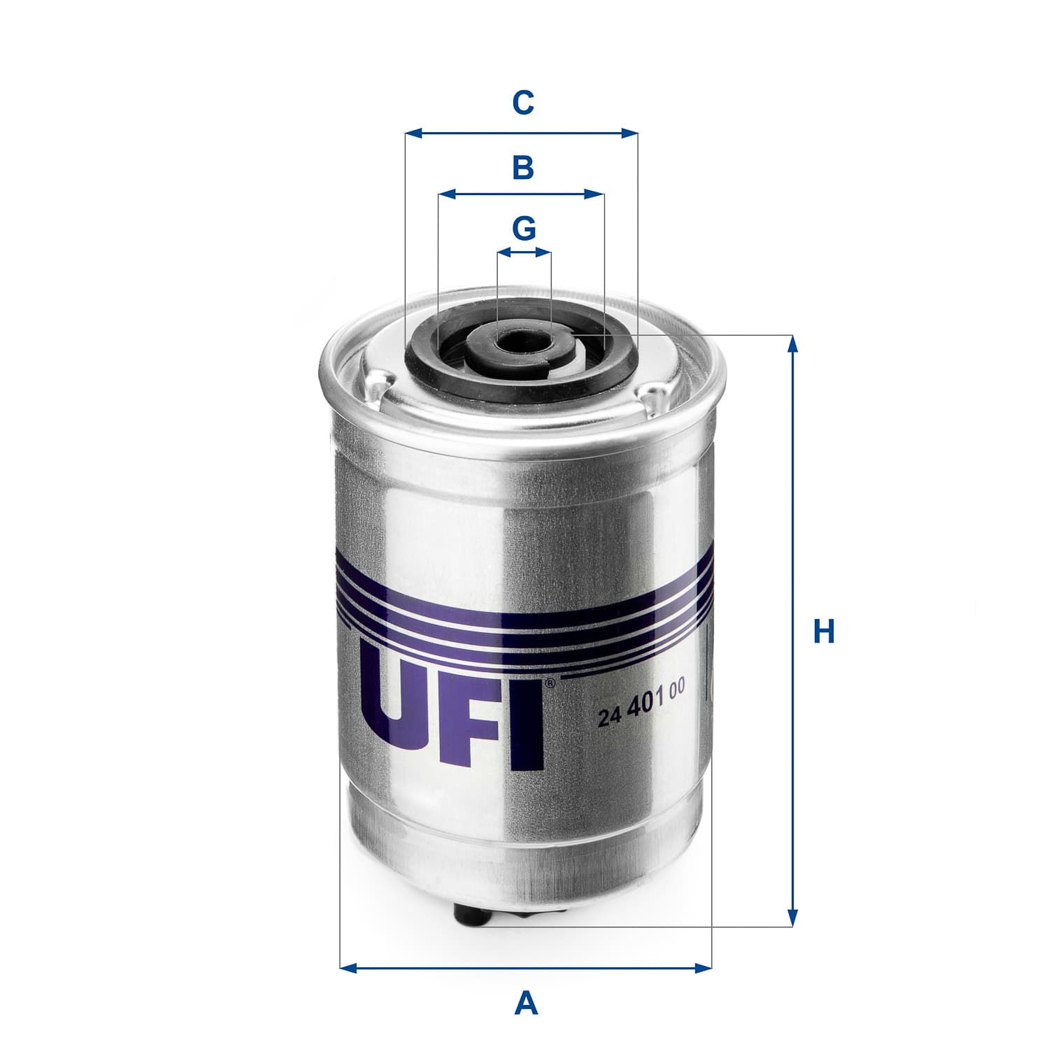 UFI Palivový filter 2440100 1