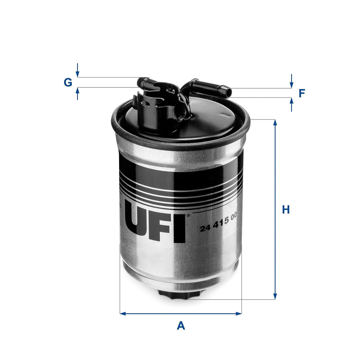 UFI Palivový filter 2441500 1