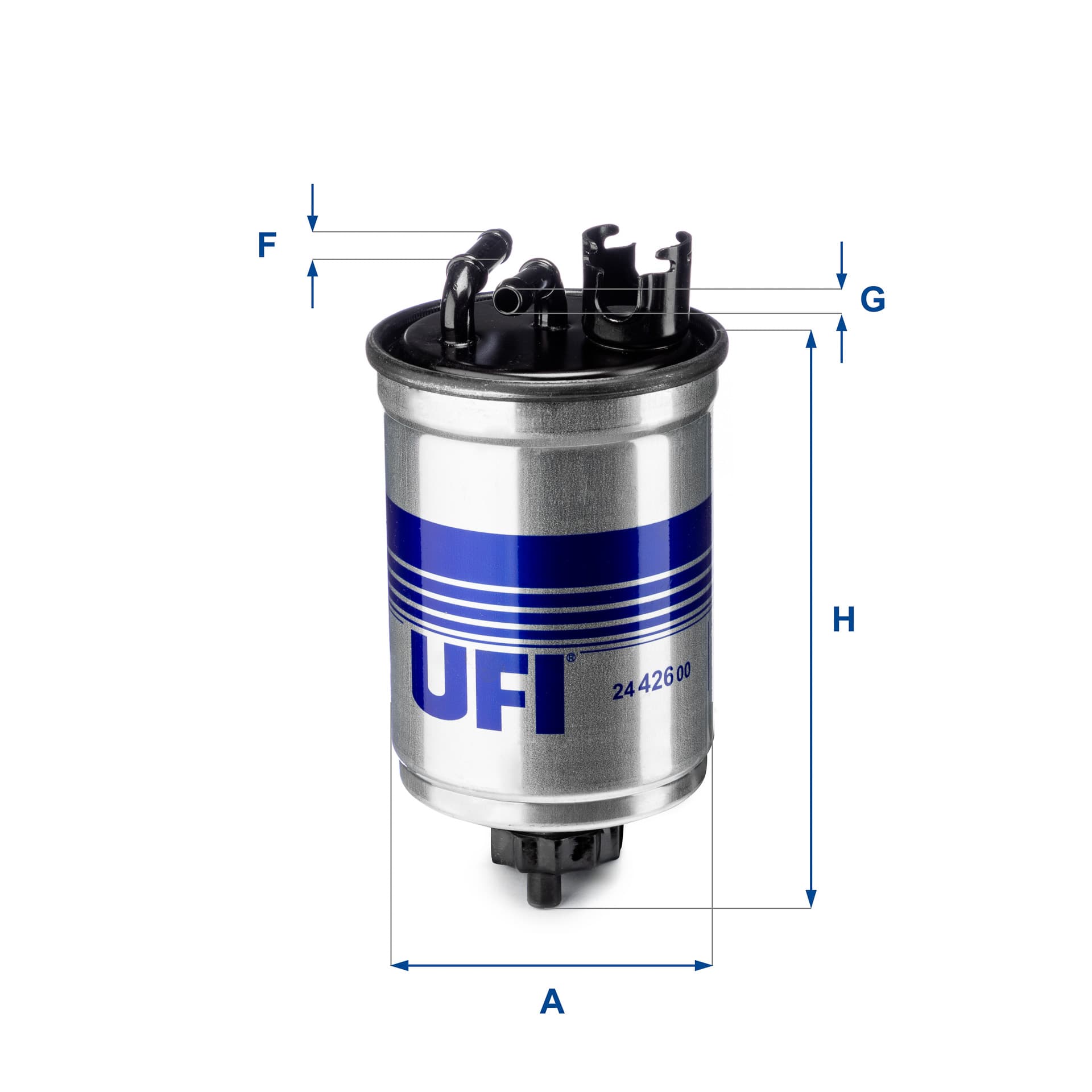 UFI Palivový filter 2442600 1
