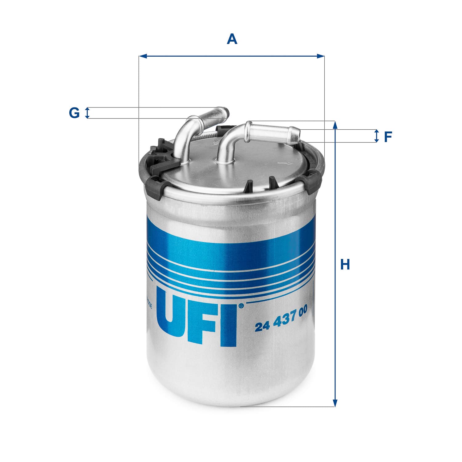 UFI Palivový filter 2443700 1
