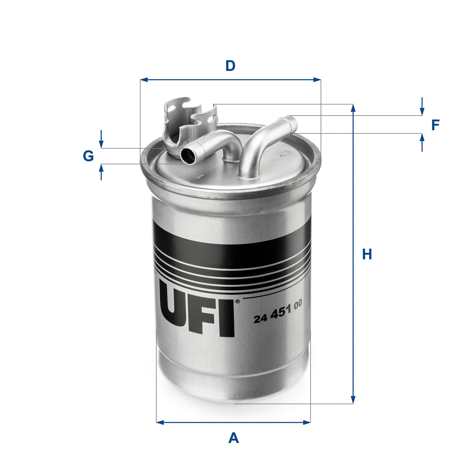 UFI Palivový filter 2445100 1