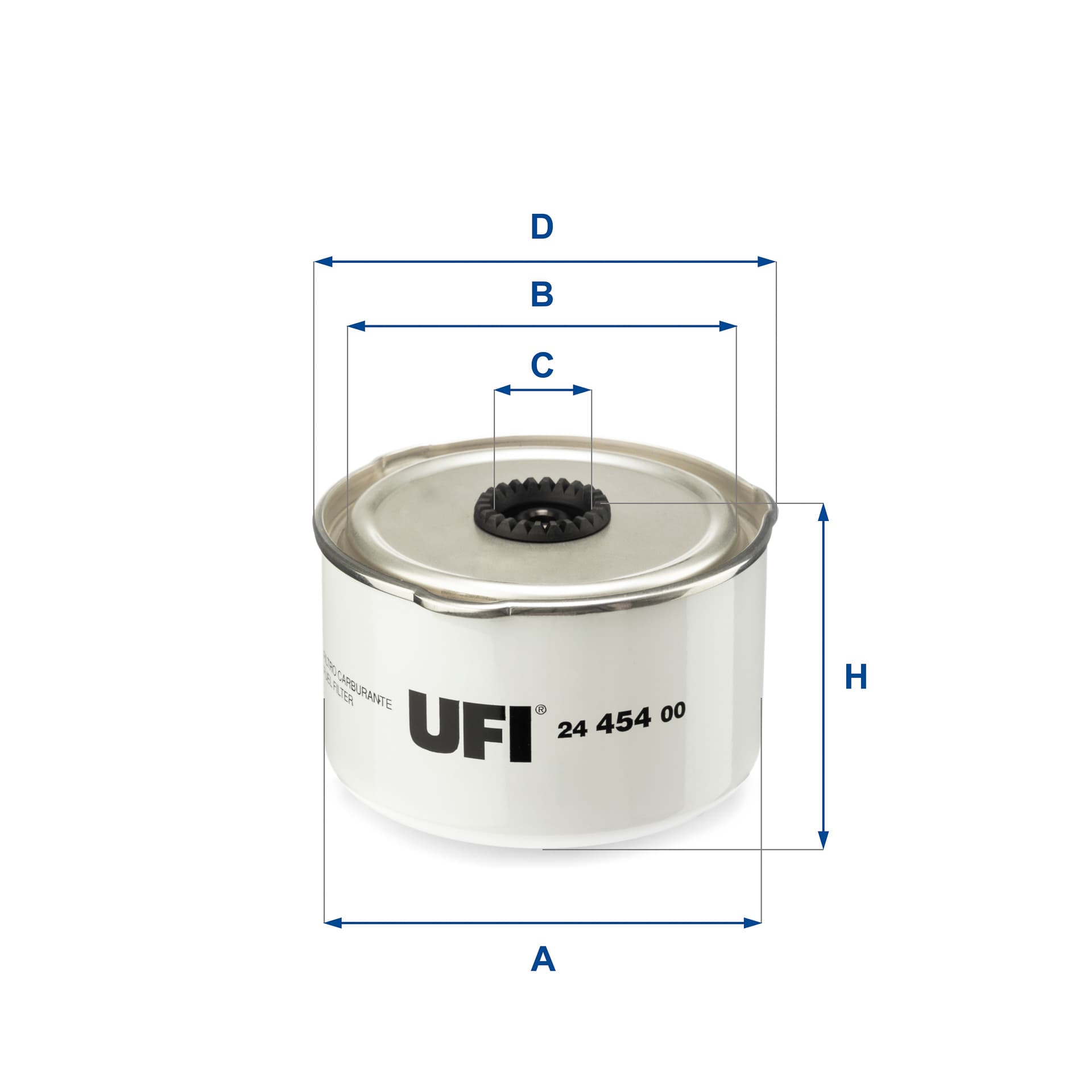 UFI Palivový filter 2445400 1