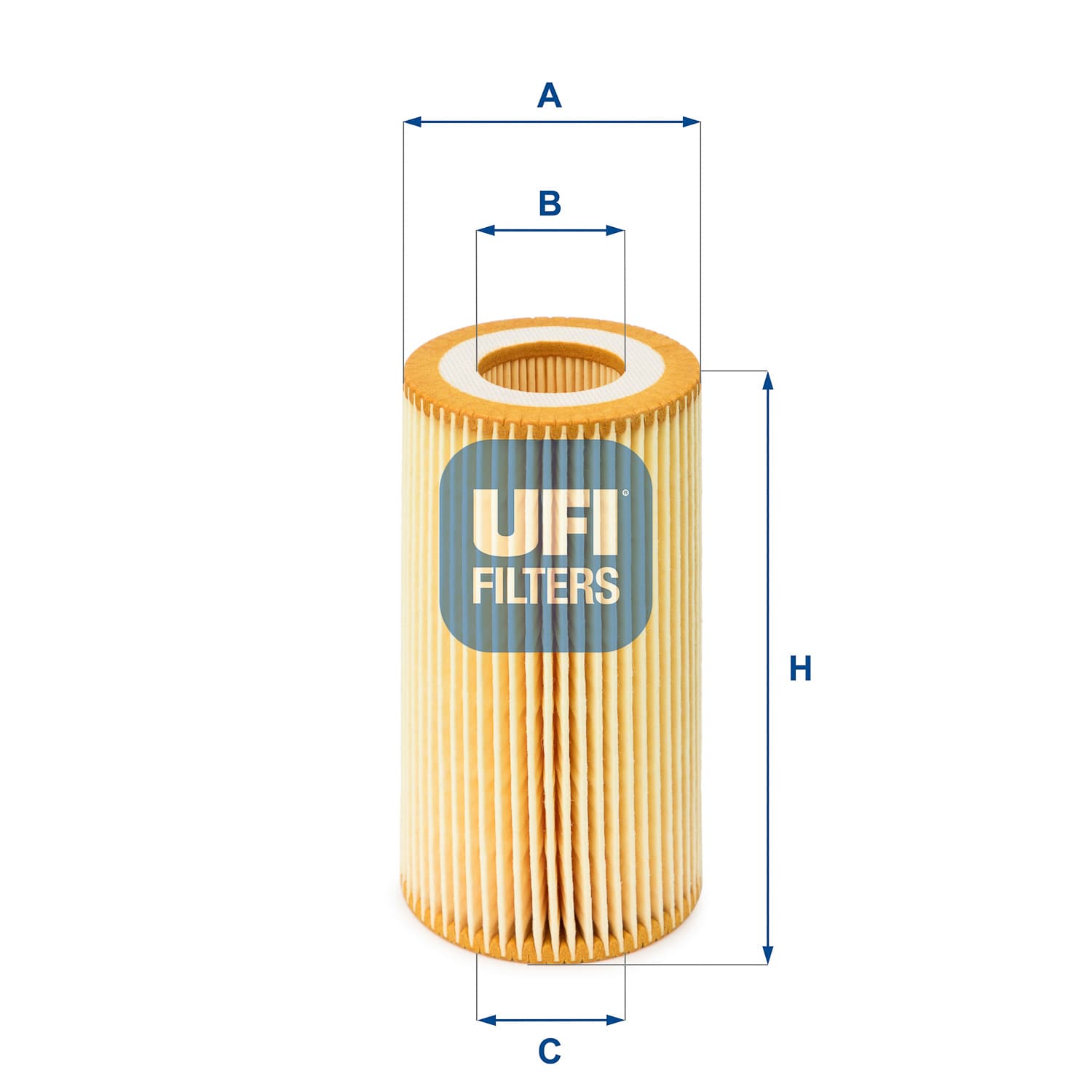 UFI Olejový filter 2500100 1