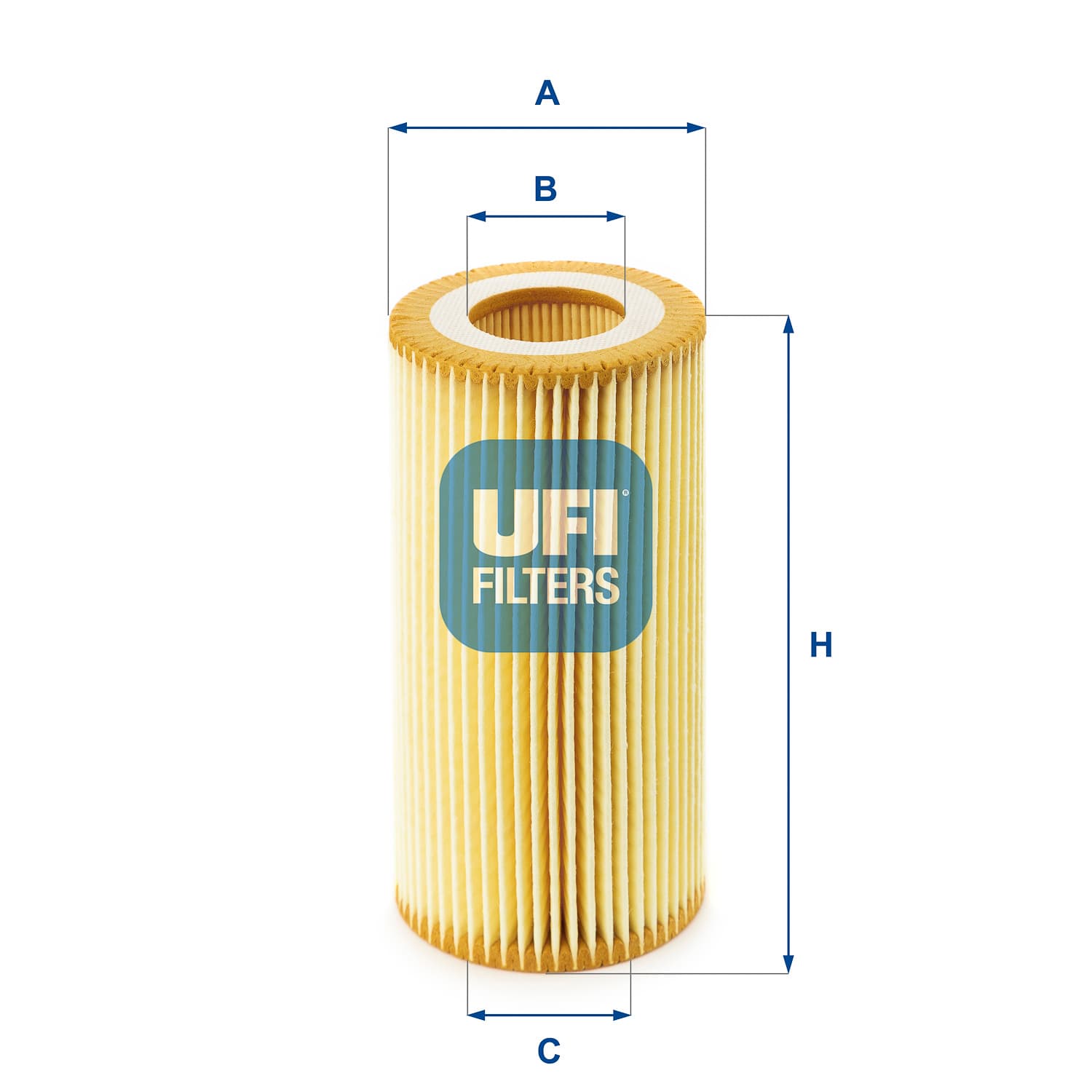 UFI Olejový filter 2504000 1