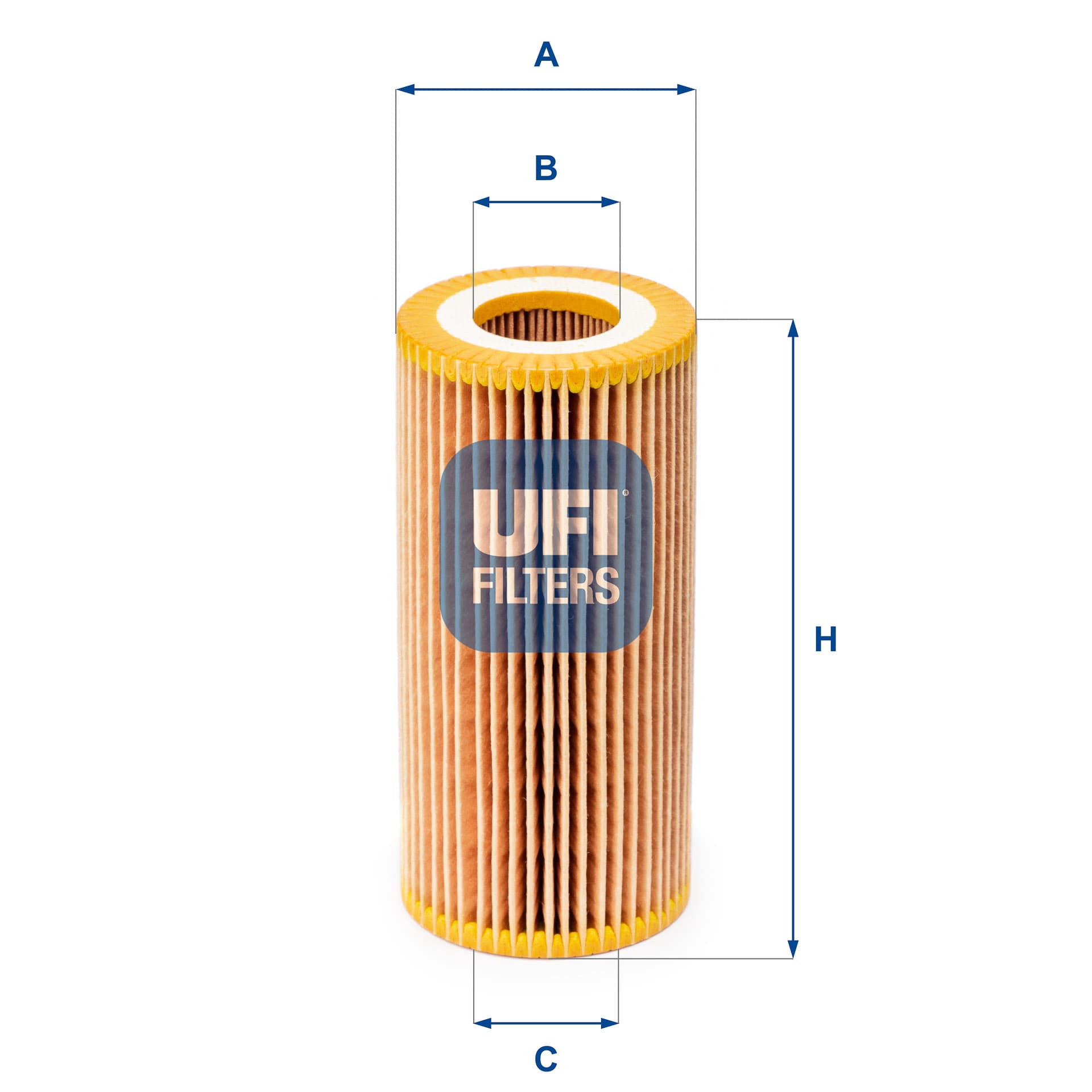 UFI Olejový filter 2504100 1