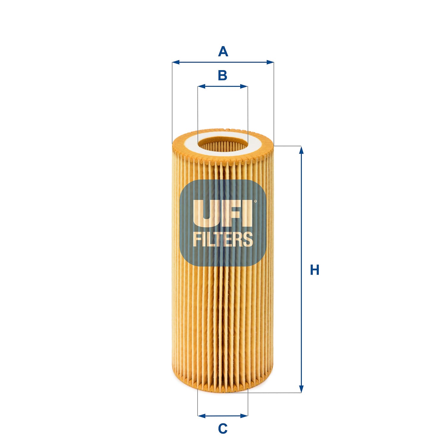 UFI Olejový filter 2504800 1